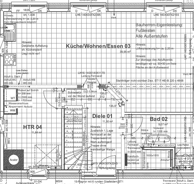 Grundriss Erdgeschoss